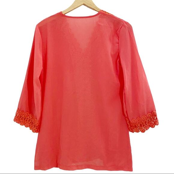 KKXY Pink Beach/Pool/Swimsuit Coverup, Size Small* (Please see below) - Picture 4 of 12